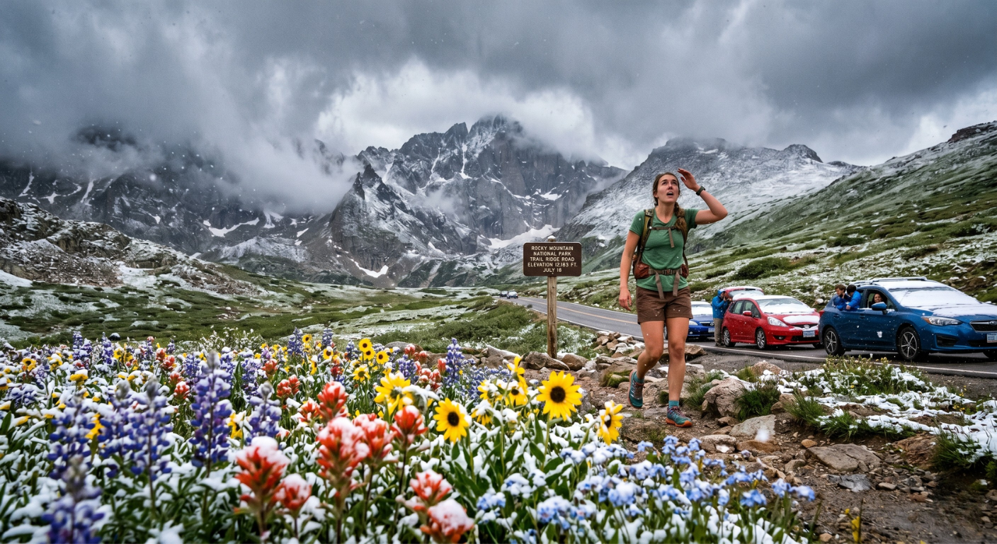 Summer Snow Colorado
